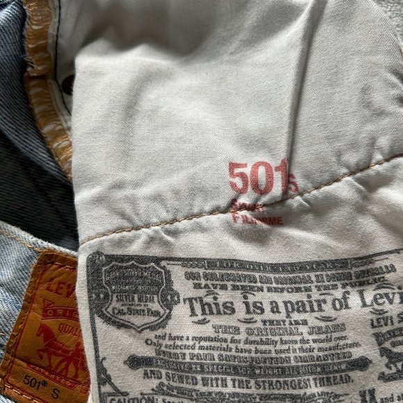 Levi's Skinny 501 Jeans Red Tag - Picture 3 of 3